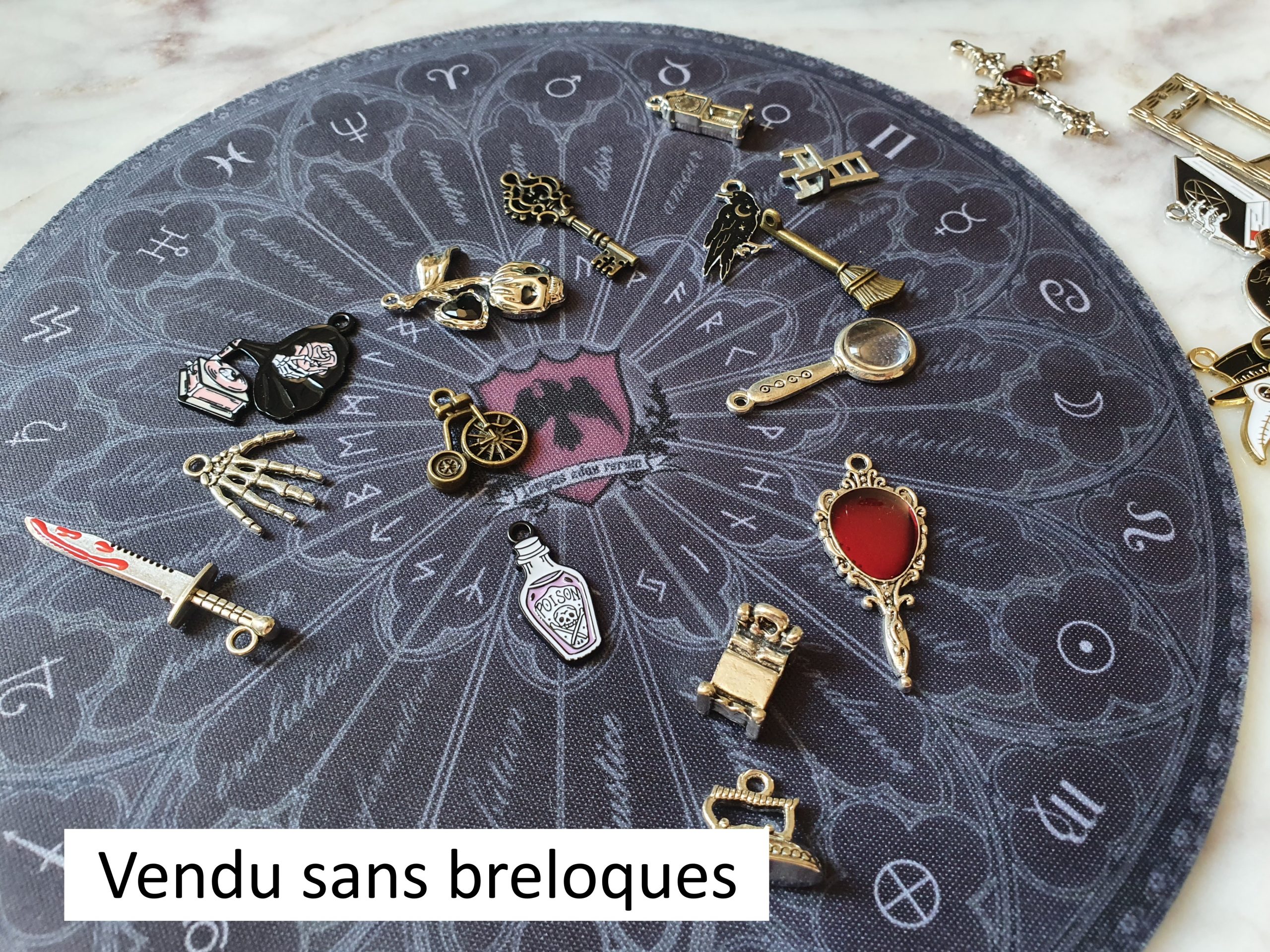 Tapis rond de tirage Manoir – Image 3